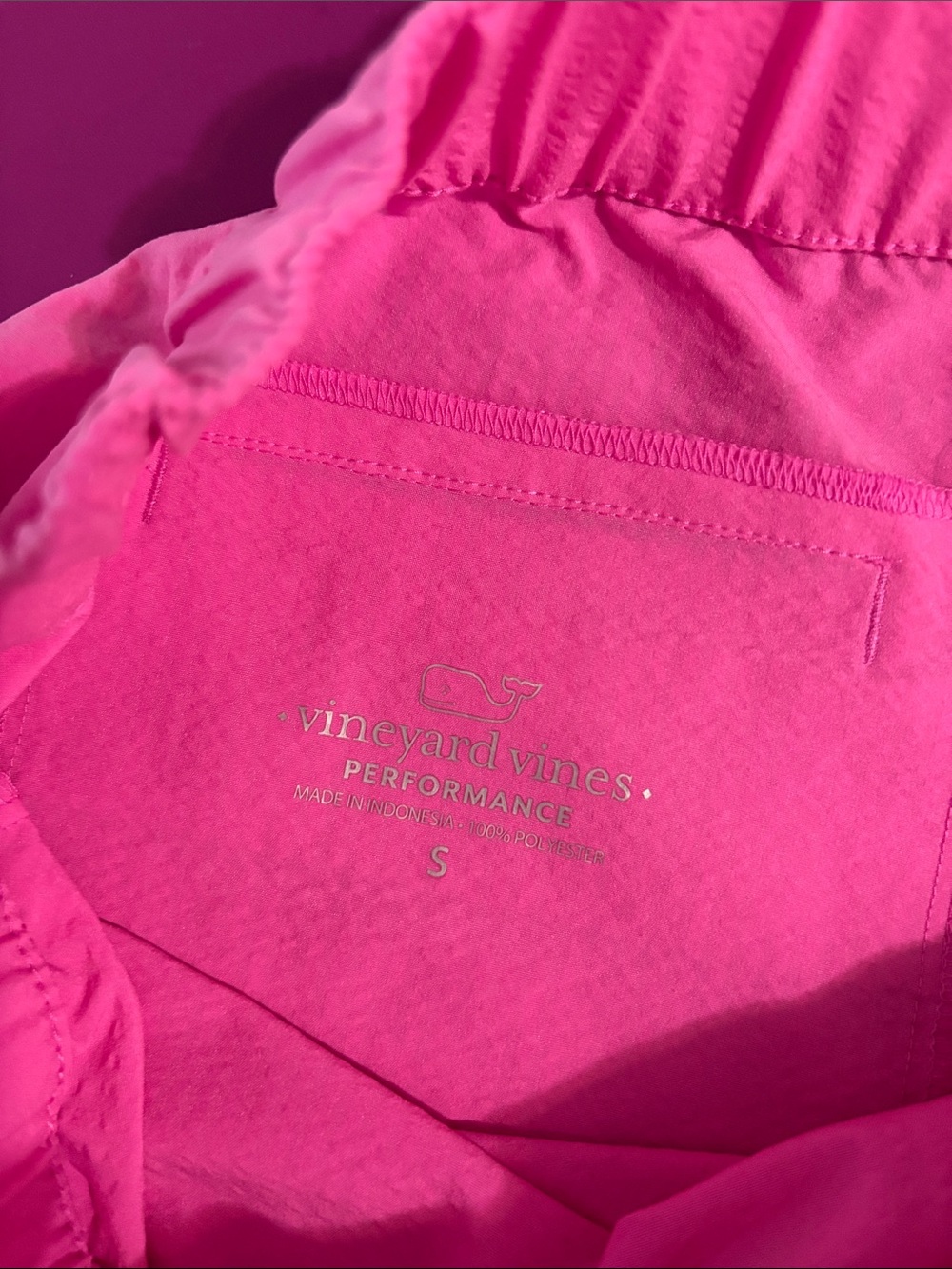 Vineyard Vines Pink Women's Athletic Shorts - Picture 5 of 6